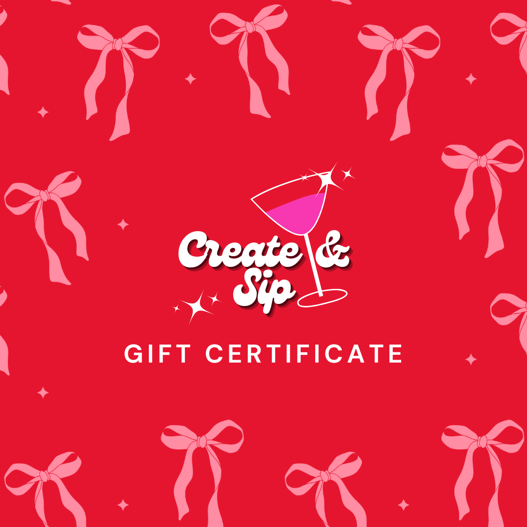 Create & Sip E-Gift Card