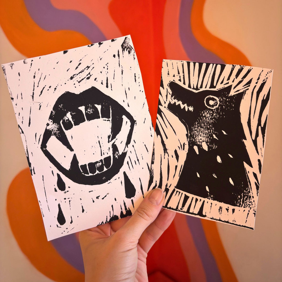 Bram Stoker - Lino Print Workshop