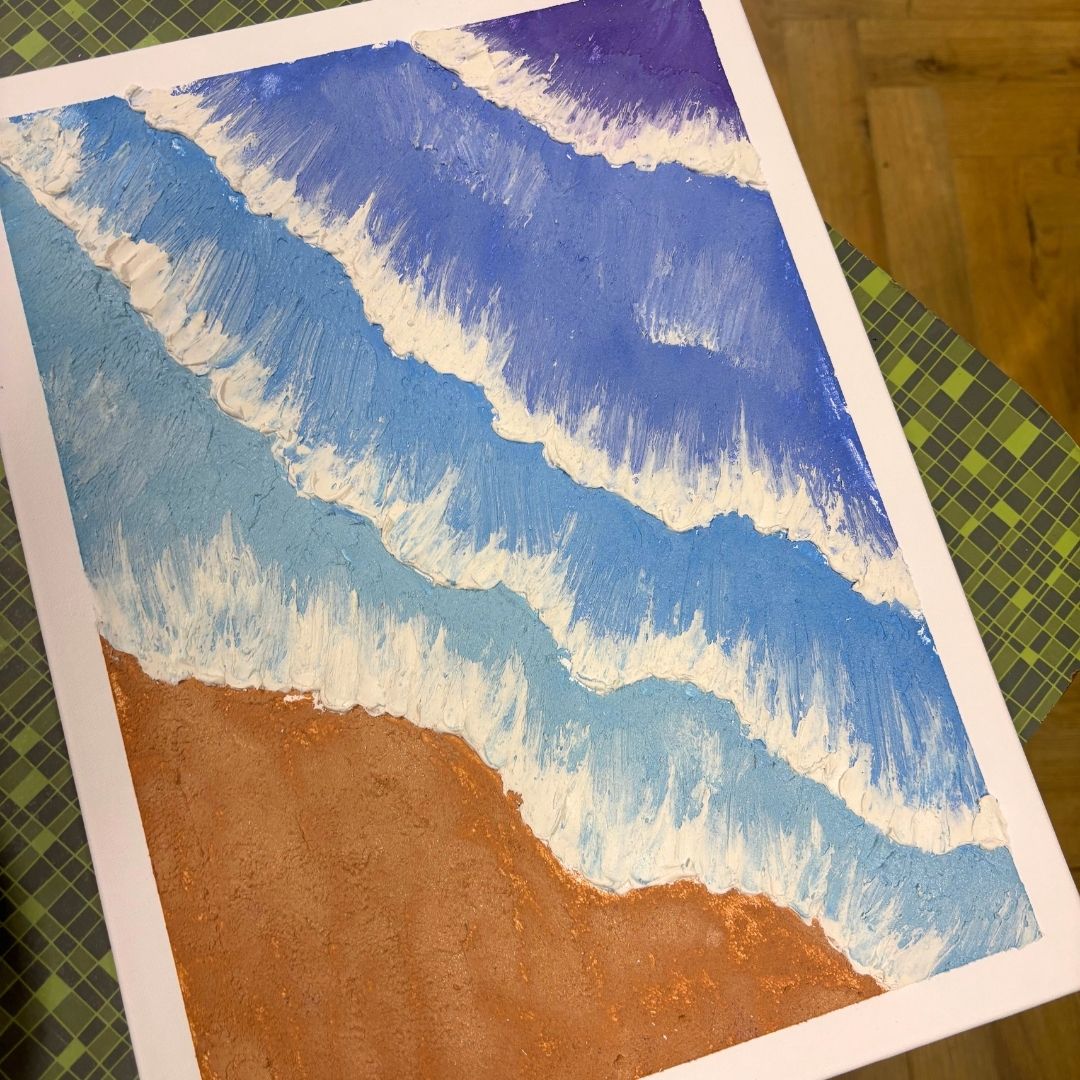 13/12/2025-Texture Art Workshop- 3pm